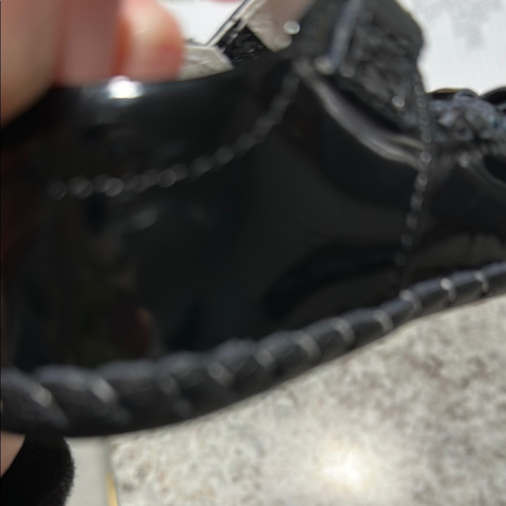 Black Patent Leather Pediped Isabella 18-24m - Picture 4 of 4